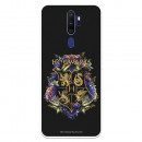 Funda para Oppo A9 2020 Oficial de Harry Potter Hogwarts Floral - Harry Potter