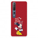 Funda para Xiaomi Mi 10 Oficial de Disney Minnie Mad About - Clásicos Disney