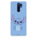 Funda para Xiaomi Redmi 9 Oficial de Disney Stitch Azul - Lilo & Stitch