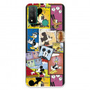 Funda para Huawei P Smart 2020 Oficial de Disney Mickey Comic - Clásicos Disney