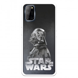 Funda para Oppo A72 Oficial de Star Wars Darth Vader Fondo negro - Star Wars