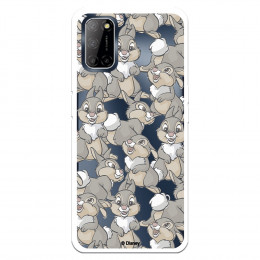 Funda para Oppo A92 Oficial de Disney Tambor Patrones - Bambi