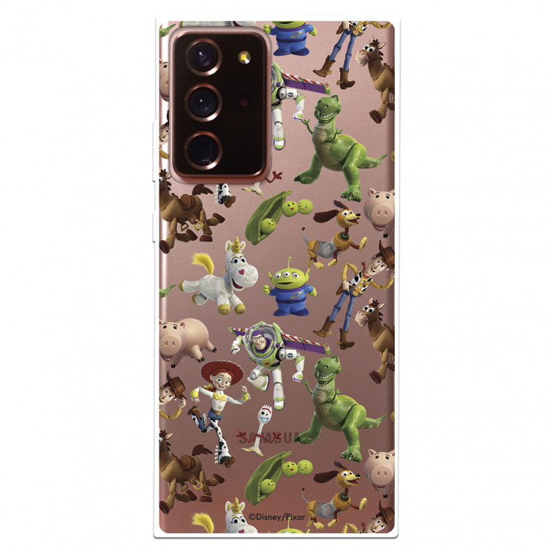 Funda para Samsung Galaxy Note 20 Plus Oficial de Disney Muñecos Toy Story Siluetas - Toy Story