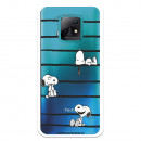 Funda para Xiaomi Redmi 10X 5G Oficial de Peanuts Snoopy rayas - Snoopy