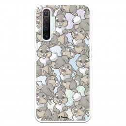 Funda para Realme X2 Oficial de Disney Tambor Patrones - Bambi