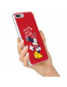 Funda para Xiaomi Redmi 9AT Oficial de Disney Minnie Mad About - Clásicos Disney