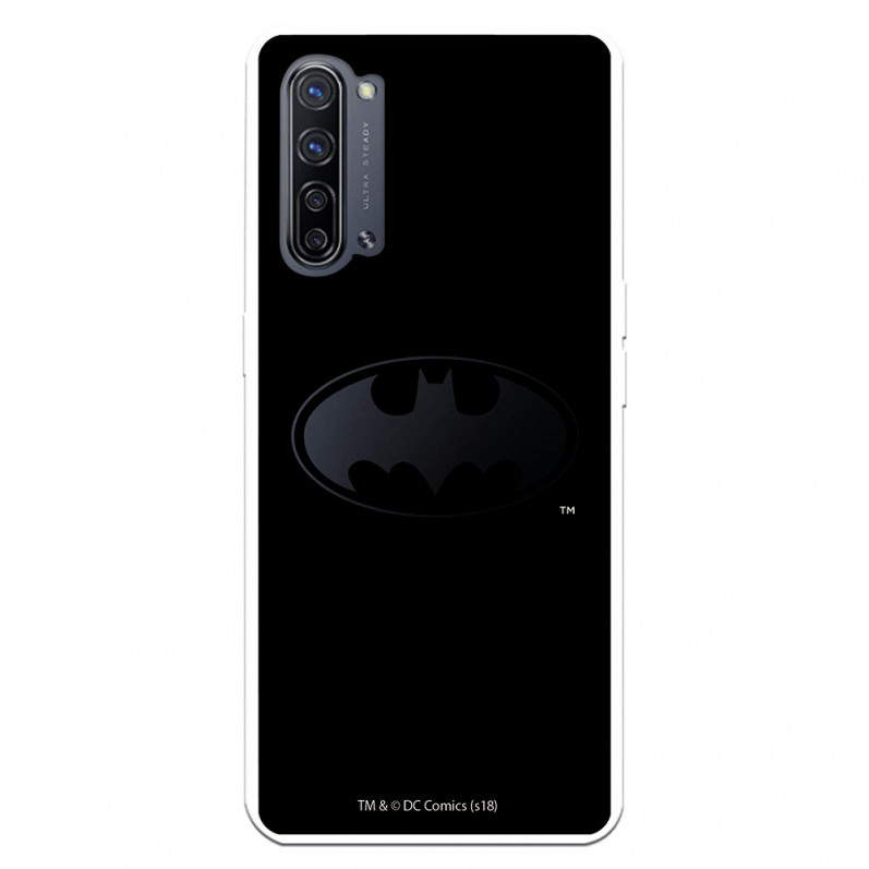 Funda para Oppo Find X2 Neo Oficial de DC Comics Batman Logo Transparente - DC Comics