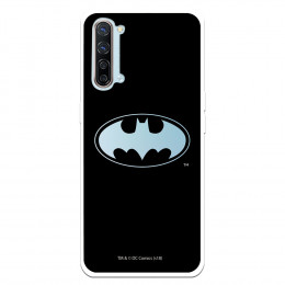 Funda para Oppo Reno 3 Oficial de DC Comics Batman Logo Transparente - DC Comics