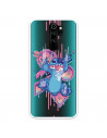 Funda para Xiaomi Redmi Note 8 Pro Oficial de Disney Stitch Graffiti - Lilo & Stitch