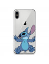 Funda para iPhone XS Oficial de Disney Stitch Trepando - Lilo & Stitch