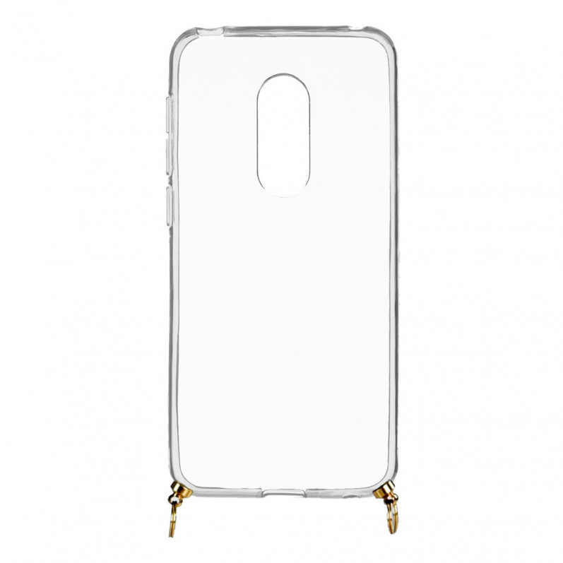 Funda Silicona Colgante Transparente para Alcatel 1C- La Casa de las Carcasas