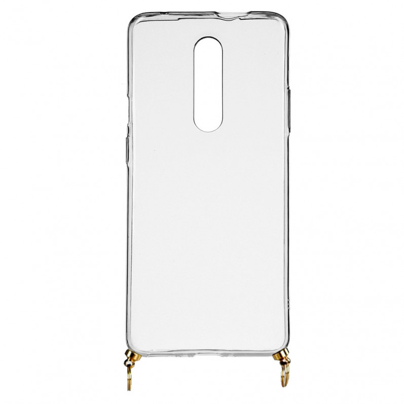 Funda Silicona Colgante Transparente para OnePlus 7 Pro- La Casa de las Carcasas