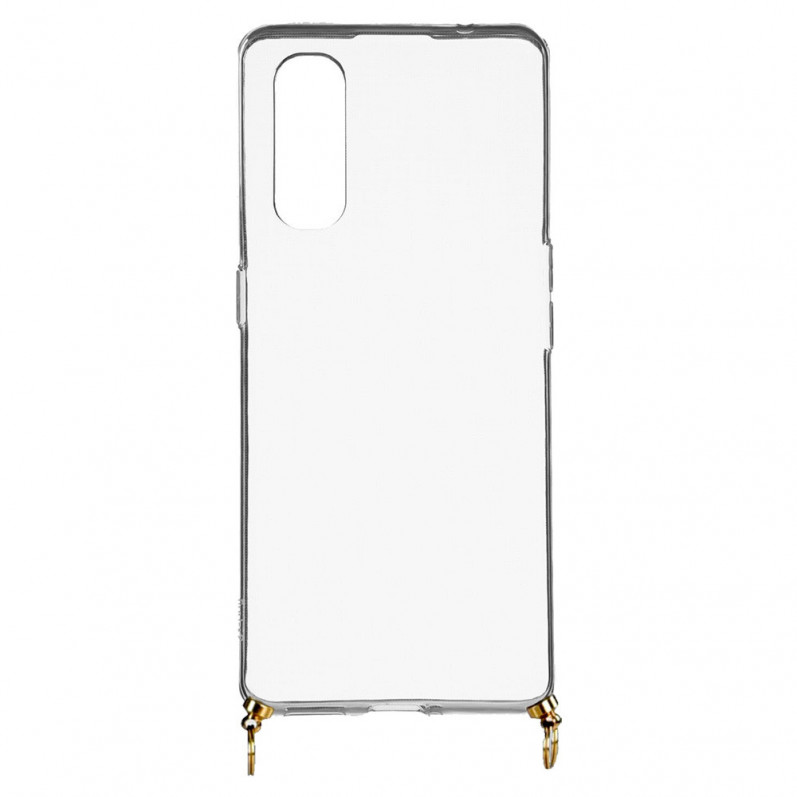 Funda Silicona Colgante Transparente para Oppo Find X2- La Casa de las Carcasas