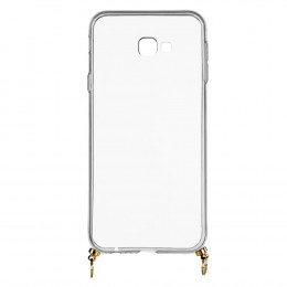 Funda Silicona Colgante Transparente para Samsung Galaxy J4 Plus- La Casa de las Carcasas