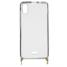 Funda Silicona Colgante Transparente para Wiko Y60- La Casa de las Carcasas