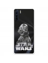 Funda para Oppo A91 Oficial de Star Wars Darth Vader Fondo negro - Star Wars