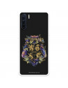 Funda para Oppo A91 Oficial de Harry Potter Hogwarts Floral - Harry Potter