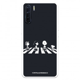 Funda para Oppo A91 Oficial de Peanuts Personajes Beatles - Snoopy