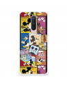 Funda para OnePlus 8 Oficial de Disney Mickey Comic - Clásicos Disney