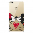 Carcasa Oficial Mikey Y Minnie Beso Clear para Huawei P8 Lite 2017- La Casa de las Carcasas