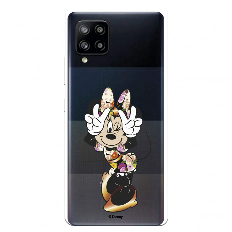 Funda para Samsung Galaxy A42 5G Oficial de Disney Minnie Posando - Clásicos Disney