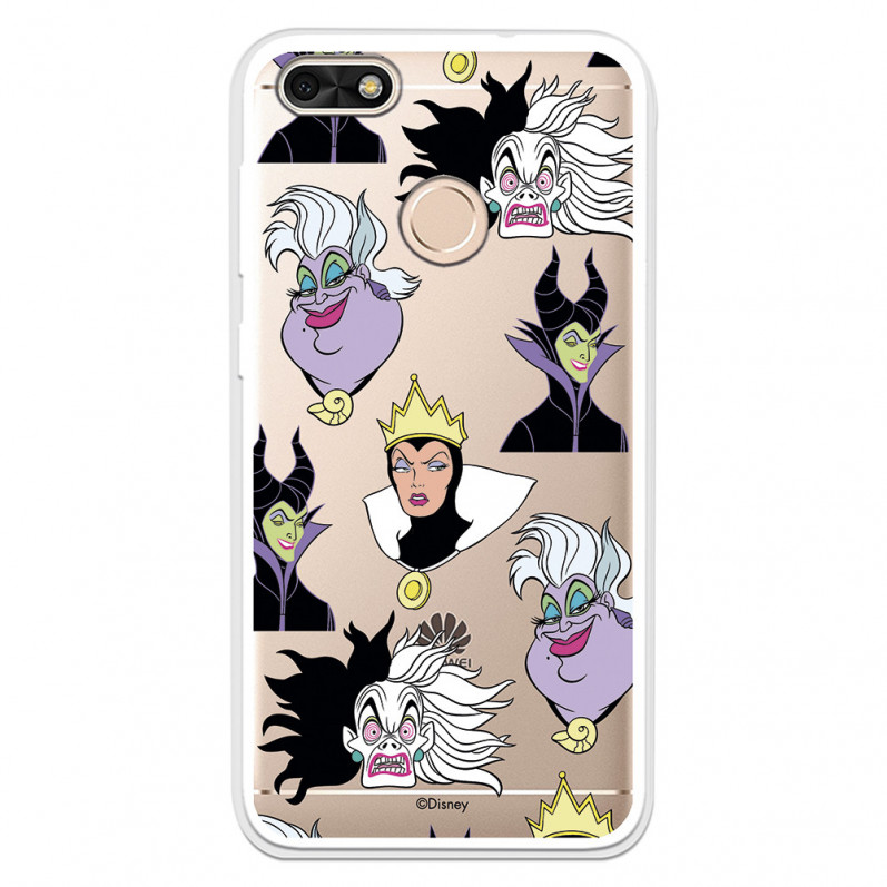 Funda para Huawei Y6 Pro 2017 Oficial de Disney Villanas Patrón - Villanas Disney