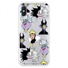 Funda para Xiaomi Redmi S2 Oficial de Disney Villanas Patrón - Villanas Disney