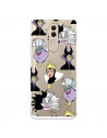 Funda para Huawei Mate 20 Lite Oficial de Disney Villanas Patrón - Villanas Disney