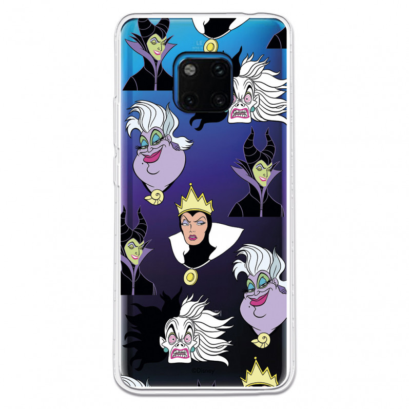 Funda para Huawei Mate 20 Pro Oficial de Disney Villanas Patrón - Villanas Disney