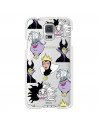 Funda para Samsung Galaxy S5 Neo Oficial de Disney Villanas Patrón - Villanas Disney