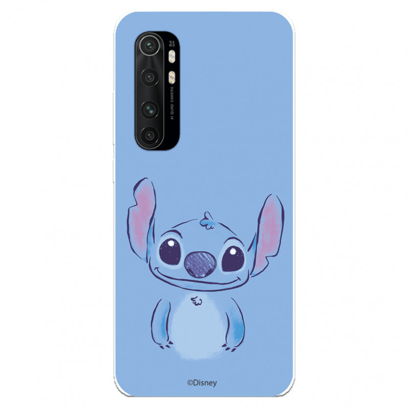 Funda para Xiaomi Mi Note 10 Lite Oficial de Disney Stitch Azul - Lilo & Stitch