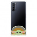 Funda para Oppo Find X2 Neo Oficial de Star Wars Baby Yoda Sonrisas - The Mandalorian