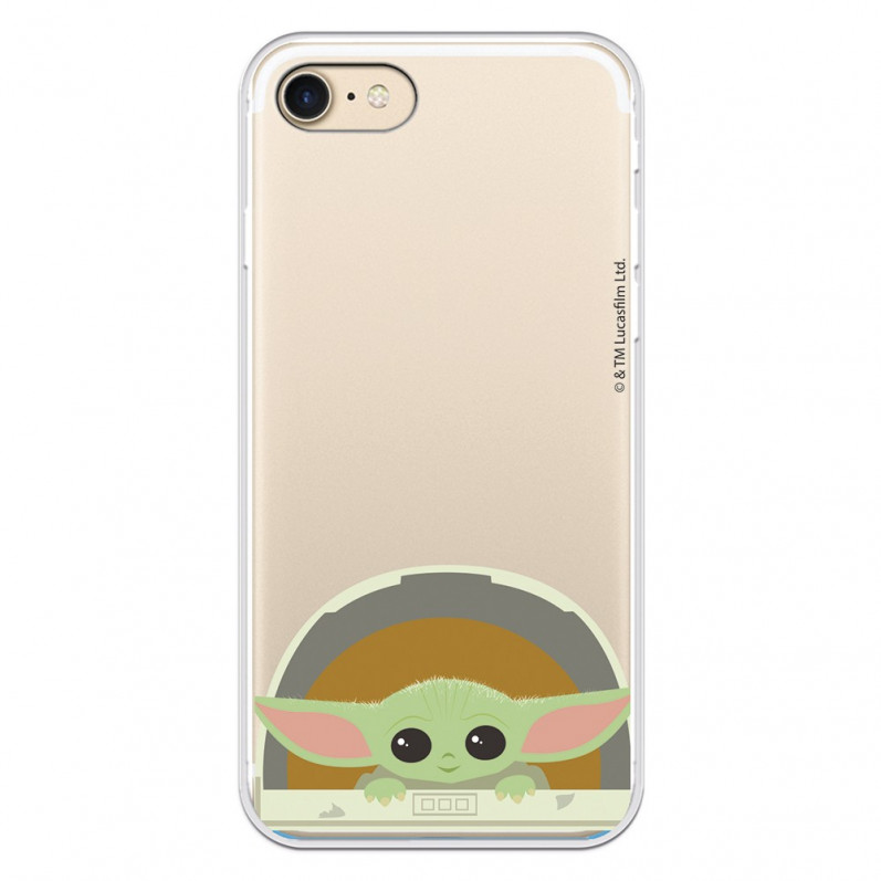 Funda para iPhone 8 Oficial de Star Wars Baby Yoda Sonrisas - Star  Wars