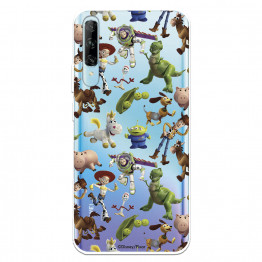 Funda para Huawei P Smart Pro Oficial de Disney Muñecos Toy Story Siluetas - Toy Story