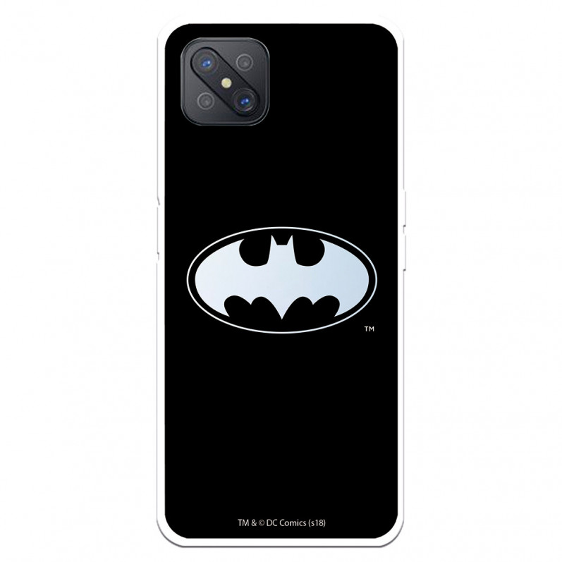 Funda para Oppo Reno 4Z Oficial de DC Comics Batman Logo Transparente - DC Comics