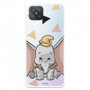 Funda para Oppo Reno 4Z Oficial de Disney Dumbo Silueta Transparente - Dumbo