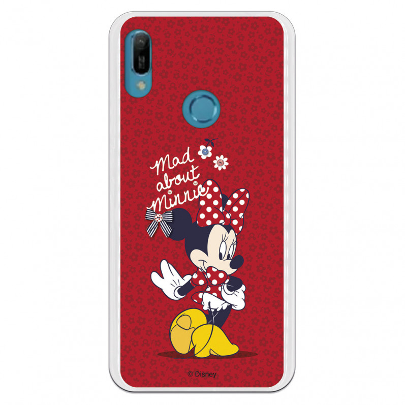 Funda para Huawei Y6S Oficial de Disney Minnie Mad About - Clásicos Disney