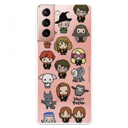 Funda para Samsung Galaxy S21 Oficial de Harry Potter Personajes Iconos - Harry Potter