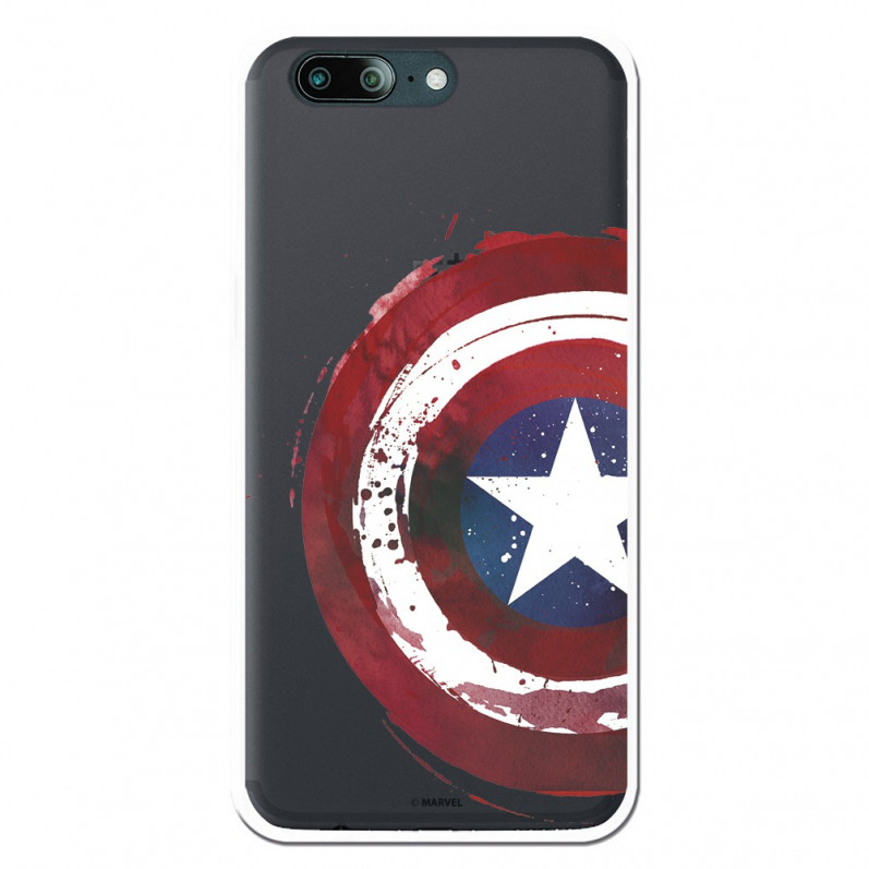 Carcasa Oficial Escudo Capitan America para OnePlus 5- La Casa de las Carcasas