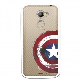 Carcasa Oficial Escudo Capitan America para Vodafone Smart N8- La Casa de las Carcasas