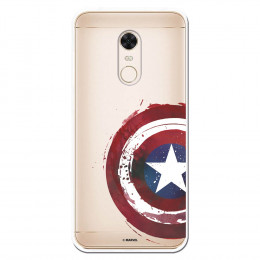 Carcasa Oficial Escudo Capitan America para Xiaomi Redmi 5 Plus- La Casa de las Carcasas