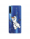 Funda para TCL 20 5G Oficial de Disney Olaf Transparente - Frozen