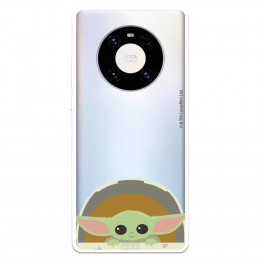 Funda para Huawei Mate 40 Pro Oficial de Star Wars Baby Yoda Sonrisas - The Mandalorian