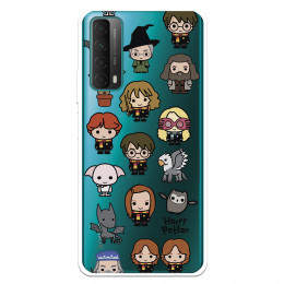 Funda para Huawei P Smart 2021 Oficial de Harry Potter Personajes Iconos - Harry Potter