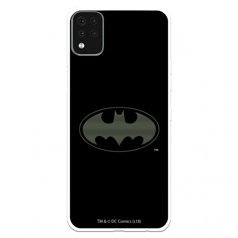 Funda para LG K42 Oficial de DC Comics Batman Logo Transparente - DC Comics