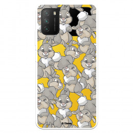 Funda para Xiaomi Poco M3 Oficial de Disney Tambor Patrones - Bambi