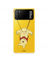 Funda para Xiaomi Poco M3 Oficial de Disney Winnie  Columpio - Winnie The Pooh