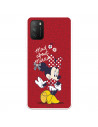 Funda para Xiaomi Poco M3 Oficial de Disney Minnie Mad About - Clásicos Disney