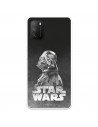 Funda para Xiaomi Poco M3 Oficial de Star Wars Darth Vader Fondo negro - Star Wars