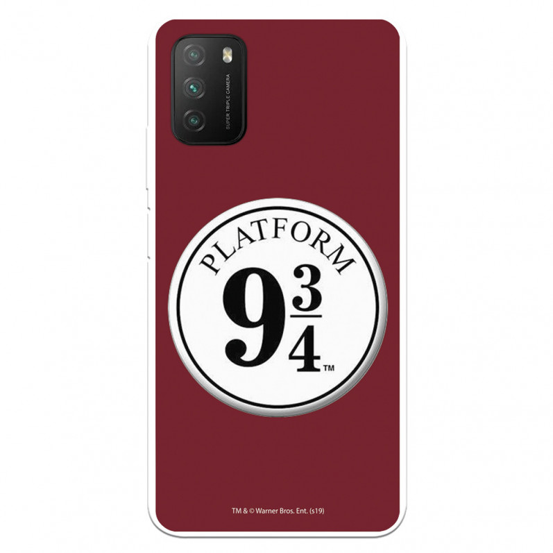 Funda para Xiaomi Poco M3 Oficial de Harry Potter Anden 9 3/4 - Harry Potter